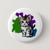 Farbige Knopftinte Button (Vorderseite)