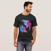 Farbige Koi T-Shirt (Vorne ganz)