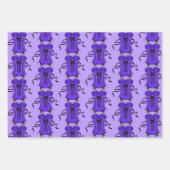 Farbige Kokette Corset Collection Geschenkpapier Set (Vorderseite 2)