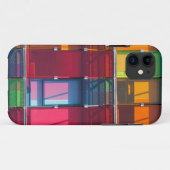 Farbige kommerzielle Gebäude Case-Mate iPhone Hülle (Rückseite (Horizontal))