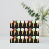 Farbige Konen Postkarte (Stehend Vorderseite)