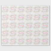 Farbige Konfetti Geschenkpapier (Flach)