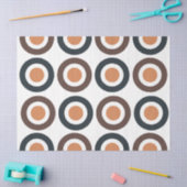 Farbige konzentrische Kreise Geburtstag Seidenpapier (Basteln)