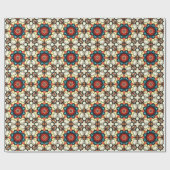 Farbige, konzentrische Kuben Geschenkpapier (Flach)
