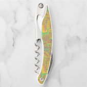 Farbige Korken Kellnermesser (Vorderseite)