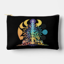 Farbige Kosmische Chakra-Meditation Spirituelle En