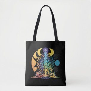 Farbige Kosmische Chakra-Meditations-Spiritual-Ene Tasche