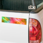 Farbige Krane Blume Wavy Textur Autoaufkleber (Auf Lkw)