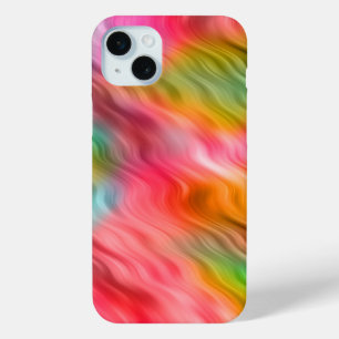 Farbige Krane Blume Wavy Textur Case-Mate iPhone Hülle