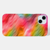 Farbige Krane Blume Wavy Textur Case-Mate iPhone Hülle (Rückseite (Horizontal))