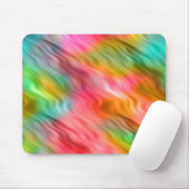 Farbige Krane Blume Wavy Textur Mousepad (Mit Mouse)