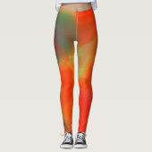 Farbige Krawatte Leggings (Vorderseite)