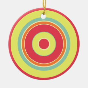Farbige Kreise 01 Keramikornament