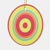 Farbige Kreise 01 Keramikornament (Links)