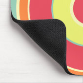 Farbige Kreise 01 Mousepad (Ecke)