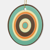 Farbige Kreise 02 Keramikornament (Links)
