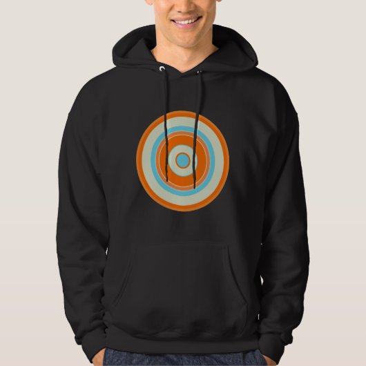 Farbige Kreise 03 Hoodie (Vorderseite)
