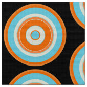 Farbige Kreise 03 Stoff (Nahaufnahme)