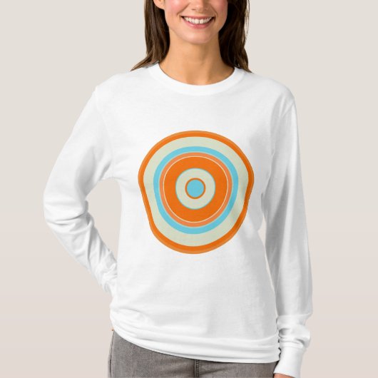 Farbige Kreise 03 T-Shirt (Vorderseite)