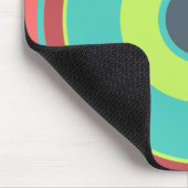 Farbige Kreise 04 Mousepad (Ecke)
