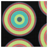 Farbige Kreise 04 Stoff (Nahaufnahme)