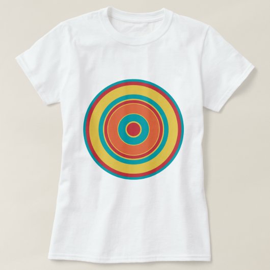 Farbige Kreise 05 T-Shirt (Design vorne)