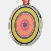 Farbige Kreise 06 Ornament Aus Metall (Links)