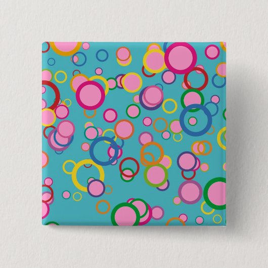 Farbige Kreise Button (Vorderseite)