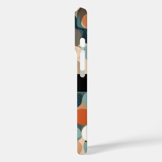 Farbige Kreise Case-Mate iPhone Hülle (Rückseite / Links)