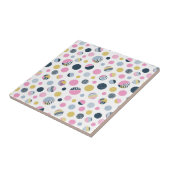 Farbige Kreise Fliese (Seite)