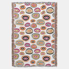 farbige Kreise, geometrische abstrakte Kunst  Decke