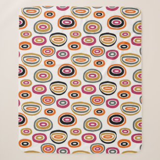 farbige Kreise, geometrische abstrakte Kunst  Sherpadecke