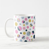Farbige Kreise Kaffeetasse (Links)