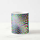 Farbige Kreise Kaffeetasse (Mittel)