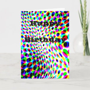 Farbige Kreise Karte