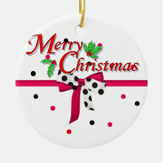 farbige Kreise, Keramik Ornament (Vorne)