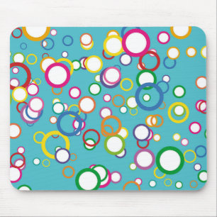 Farbige Kreise Maus Pad Mousepad