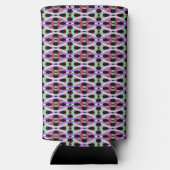 Farbige Kreise miteinander verschließen Selters Dosenkühler (Rückseite)