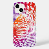 Farbige Kreise Moderne Case-Mate iPhone Hülle (Rückseite)