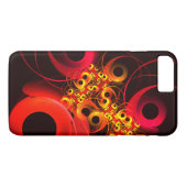 Farbige Kreise Modernes Abstraktes Kunstmuster #08 Case-Mate iPhone Hülle (Rückseite (Horizontal))
