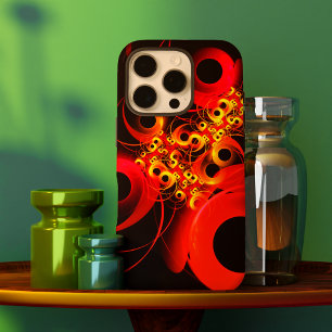 Farbige Kreise Modernes Abstraktes Kunstmuster #08 iPhone 16 Pro Hülle