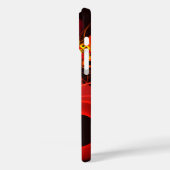 Farbige Kreise Modernes Abstraktes Kunstmuster #08 Case-Mate iPhone Hülle (Rückseite / Links)