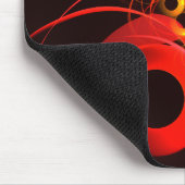 Farbige Kreise Modernes Abstraktes Kunstmuster #08 Mousepad (Ecke)