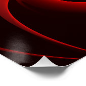 Farbige Kreise Modernes Abstraktes Kunstmuster #08 Poster (Ecke)