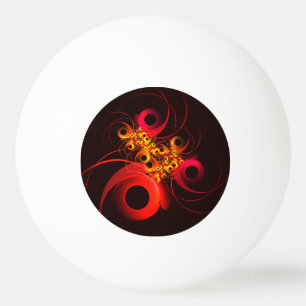 Farbige Kreise Modernes Abstraktes Kunstmuster #08 Tischtennisball