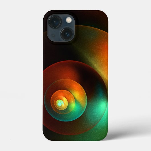 Farbige Kreise Modernes Abstraktes Kunstmuster #18 Case-Mate iPhone Hülle (Rückseite)
