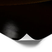 Farbige Kreise Modernes Abstraktes Kunstmuster #18 Poster (Ecke)