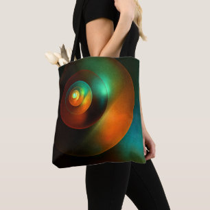 Farbige Kreise Modernes Abstraktes Kunstmuster #18 Tasche