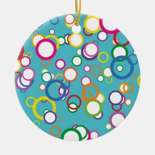 Farbige Kreise Ornament (Vorne)