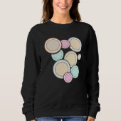Farbige Kreise Sweatshirt (Vorderseite)